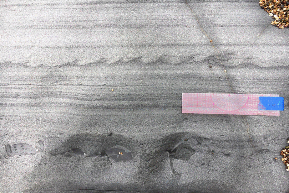 Overview map or panorama of California field camp geology