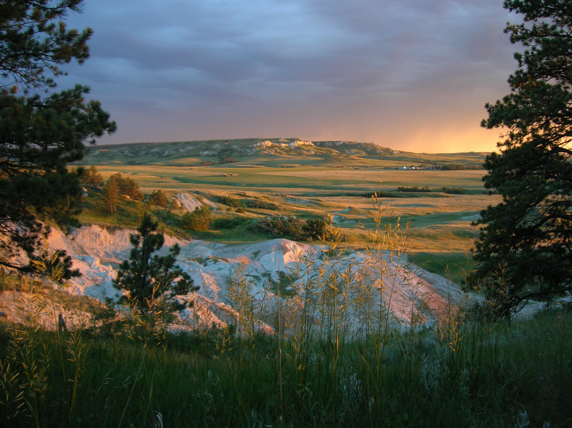 Students mapping geological formations near Ranch A