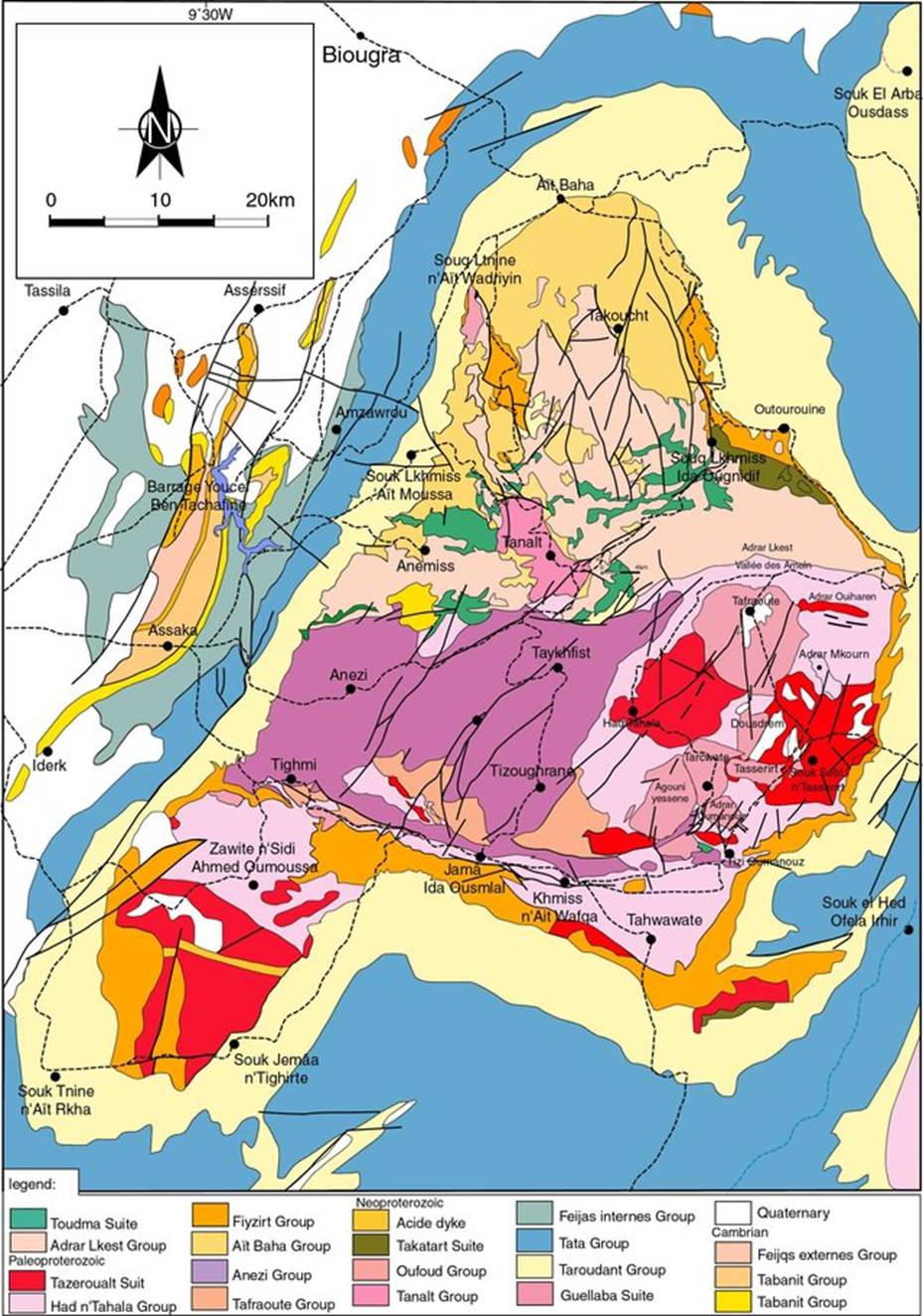 Triassic rift deposits studied during the Morocco Geology Field Camp